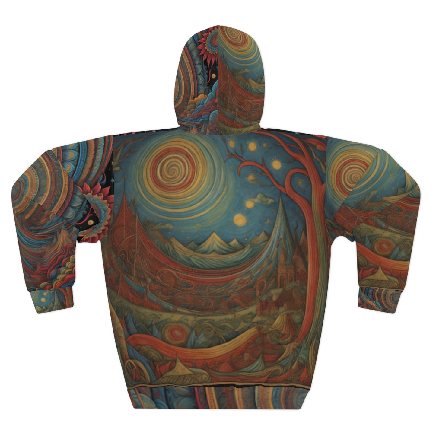 trippy hippi tapestry Hoodie