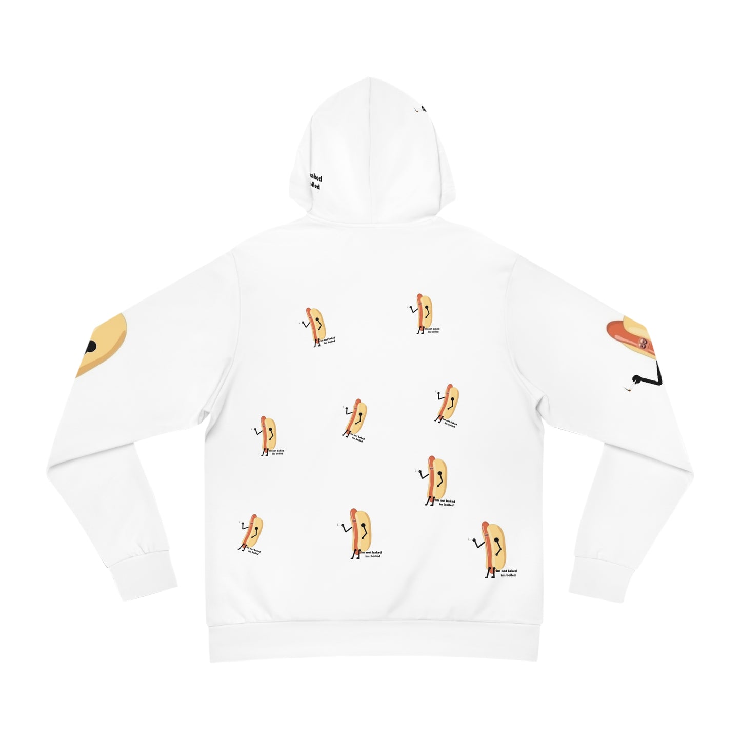 trippyhippi hotdog Fashion Hoodie (AOP)