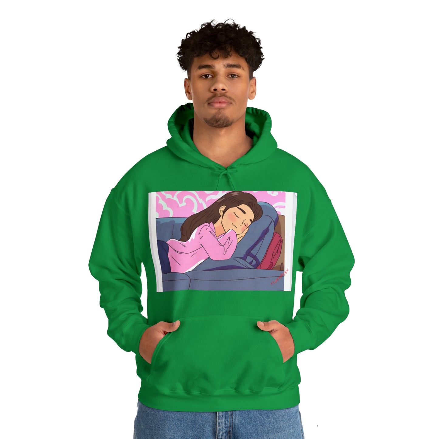 slumped in heaven Hooded Sweatshirt