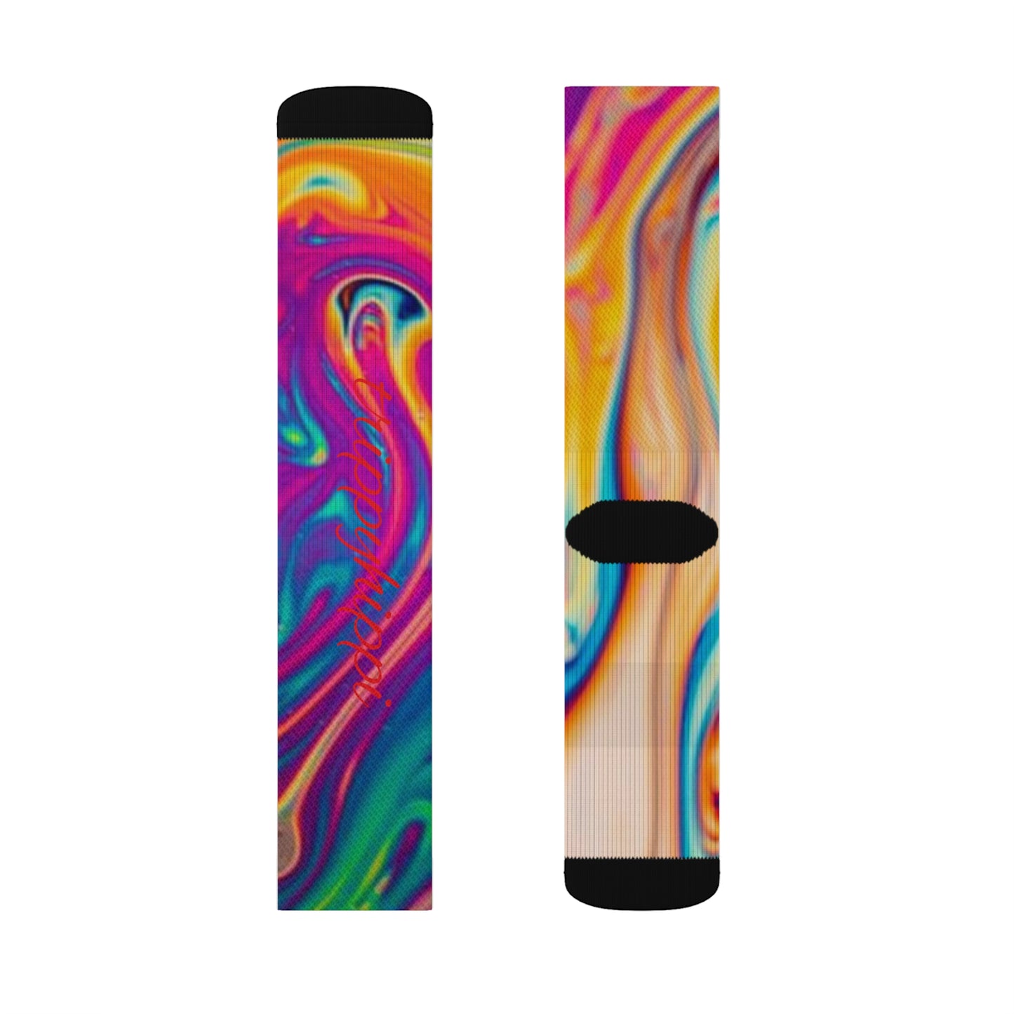 trippyhippi trippy Sublimation Socks