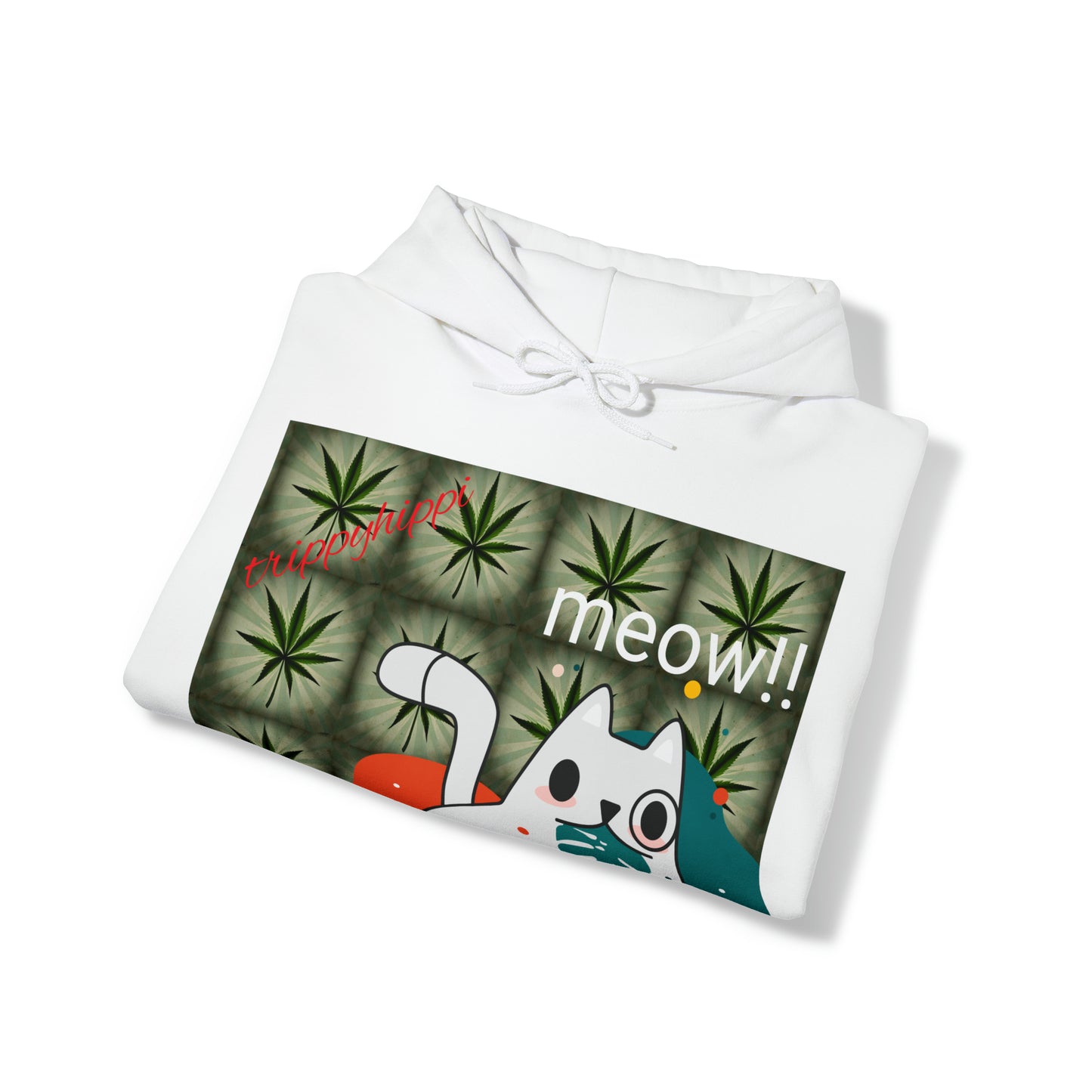 trippyhippi meow!! Hooded Sweatshirt