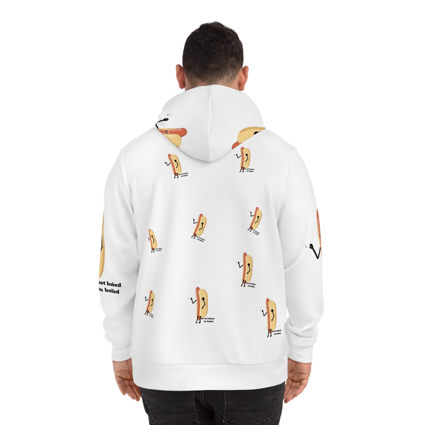 trippyhippi hotdog Fashion Hoodie (AOP)