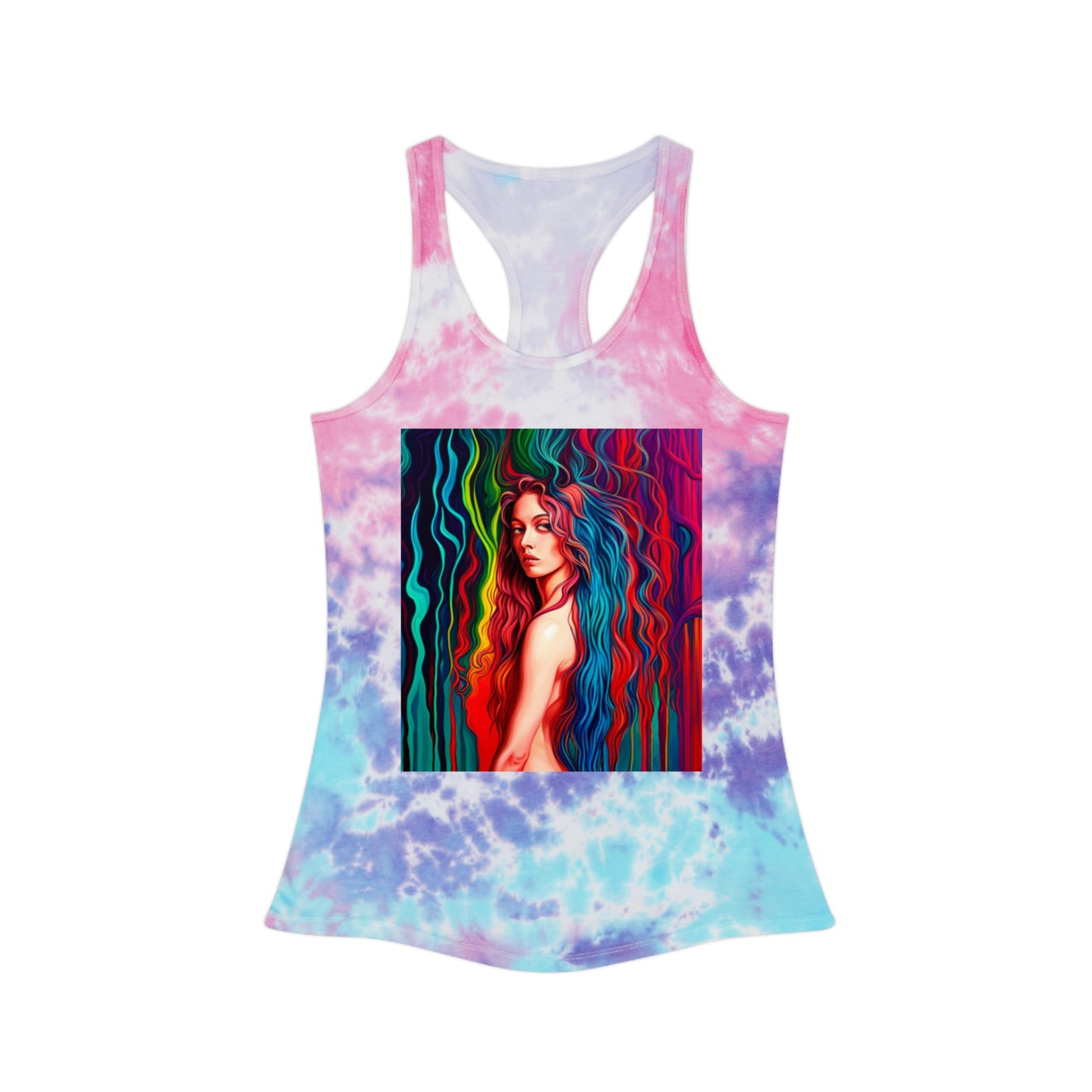 logo/trippy girl Tank Top